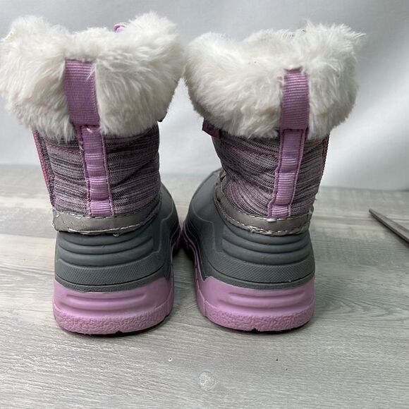 OshKosh B’Gosh purple snow boots size 7 - Picture 7 of 14